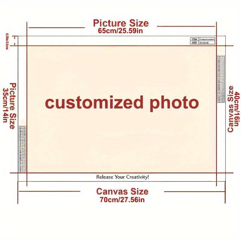 Photo Custom Painting By Numbers Photo Customize Your Own Picture Handpainted For Adults Animal Painting Home Dec