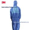 Синий комбинезон с капюшоном 3M 4532+ для покраски распылением, применения пестицидов, защиты от пыли, антистатический