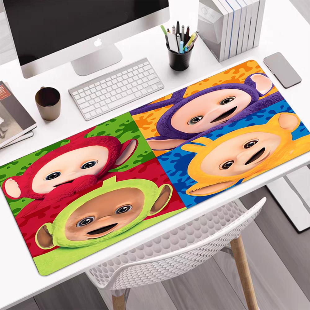 Teletubbies Theme Mouse Pad, Non Slip Rubber Base, Multifunctional Office & Home Decor, Perfect for Workspace Personalization.