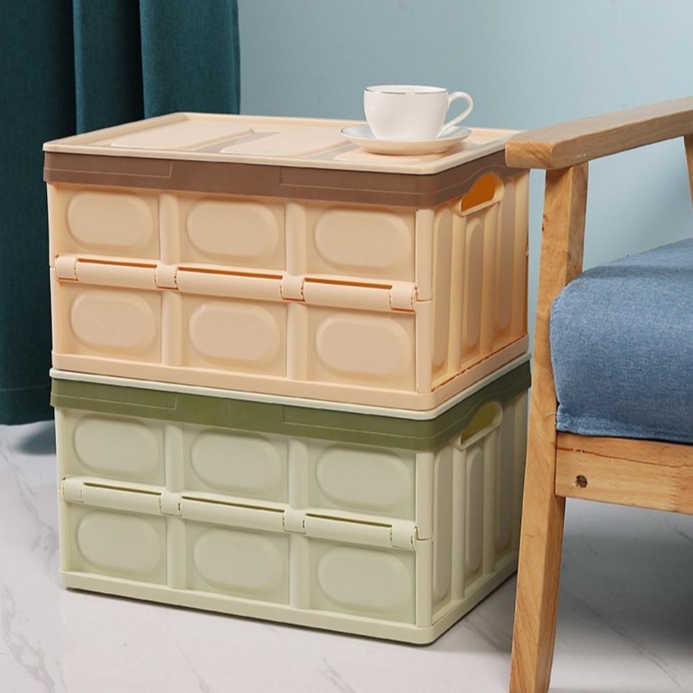 Plastic Material Foldable Storage Box Multi-functional Large Storage Box Car Storage