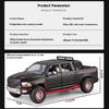 Модель пикапа Dodge RAM из сплава в масштабе 1/32 со звуком, светом и пружинным механизмом - детская игрушка для увлекательных игр