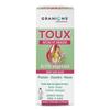 GRANIONS SIROP TOUX - 4 En 1 - Toux Sèche Et Grasse - Dès 3 Ans - Sans Sucres - Formule Naturelle - Goût Fraise-Citron