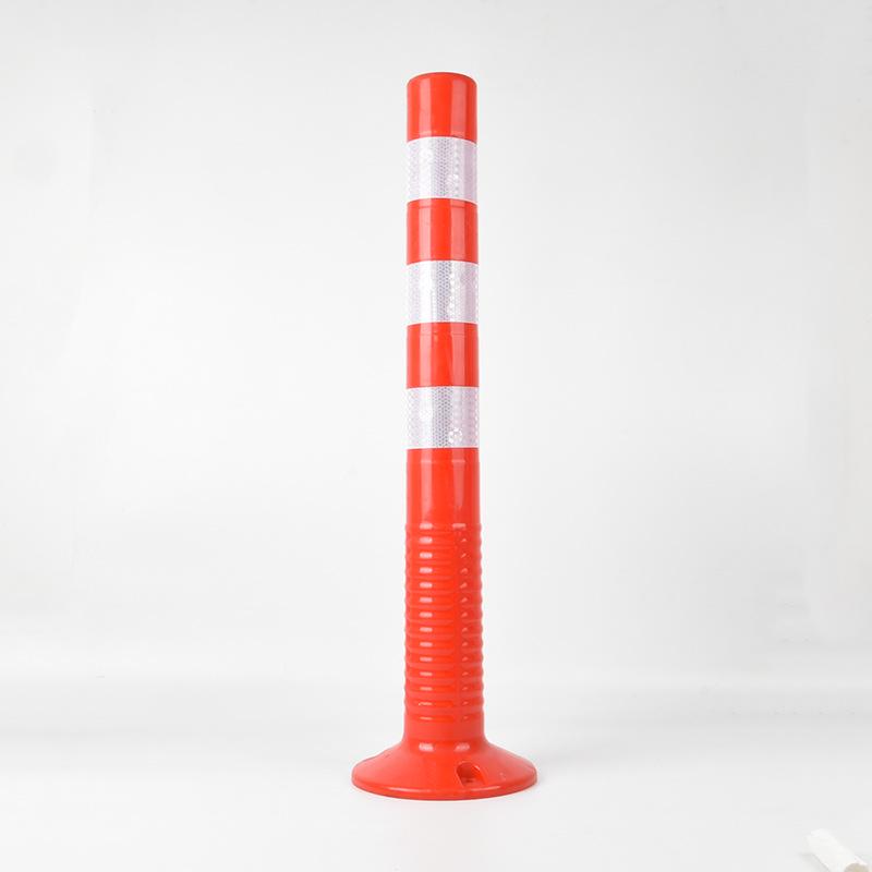 Reflective Plastic Traffic Barrier Cone – PU Lane Divider and Warning Post