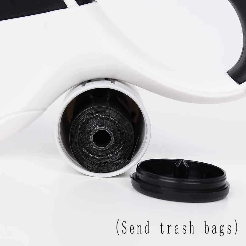 5M/8M Выдвижной поводок-рулетка для собак с диспенсером для пакетов для экскрементов, поводок для домашних животных для собак, кошек, ошейник-шлейка, аксессуары для собак