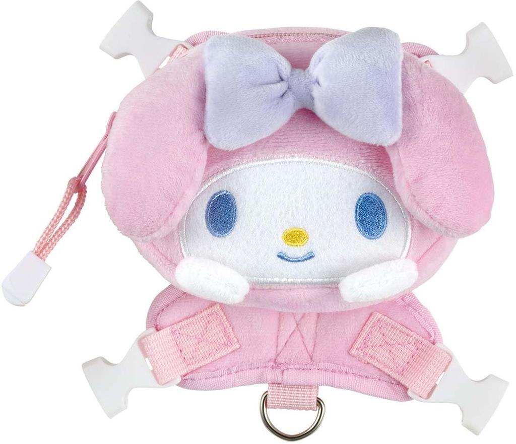 Шлейка для рюкзака Skate Walking Backpack для очень маленьких собак Pet Strolling Dog Sanrio My Melody My Melody PRYU1-A