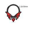 Geometric Stainless Steel Butterfly Belly Button Ring With Wing And Chain Design For Men And Women