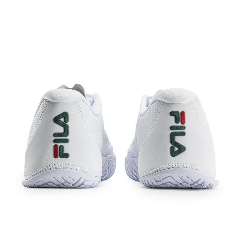 Fila Прорывные Удобная посадка Нескользящие Прочная поддержка Низкие теннисные кроссовки Женская кроссовка FILA-Белый A12W631501FWT