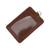 Simple Chest Card Holder Multi Slot PU ID Card Holder Practical and Durable Factory Work Card Student Card Holder