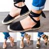 Large-sized Casual Women's Shoes Sandals Toe Covers Flat Flip-flops