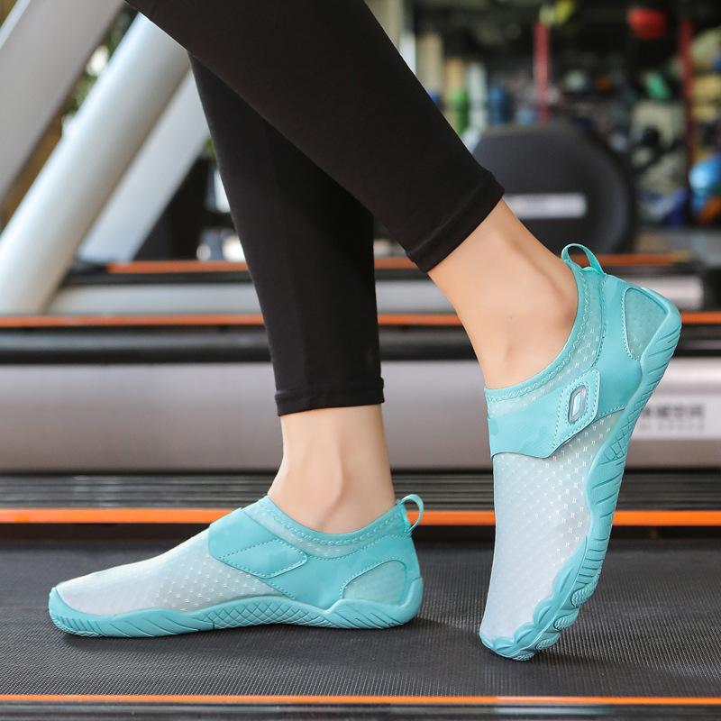 Обувь для фитнеса мужская и женская для помещений, специальная обувь для прыжков со скакалкой, нескользящая обувь для комплексных тренировок, уменьшающая сухость, домашняя спортивная йога