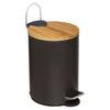 Atmosphéra "Modern Color" 3-litre Bathroom Bin - Charcoal