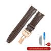 Для IWC Portuguese Series IW503312 IW500713 IW371614 Эластичные Водонепроницаемые Влагостойкие Плетеные Ремешки из Натуральной Коровьей Кожи 20 22 мм