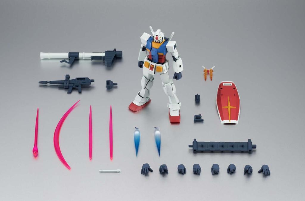 TAMASHII NATIONS ROBOT Spirits Mobile Suit Gundam Gundam 125mm Painted Movable Figure [SIDE MS] RX-78-2 Ver. A.N.I.M.E. Approx. ABS&PVC