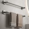Towel Bar Wall Mounted No Drilling Required Simple Installation Heavy-Duty Bath Hand Towel Holder Organizer