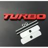 3D Красный Металл Turbo T Автомобиль Передняя Решетка Решетка Эмблемы Значок Наклейка Наклейка