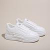 Little White Shoes Women's 2025 Autumn New Shoes Women's Platform Ins Korean Version Versatile Student Sports and Leisure Shoes Board Shoes