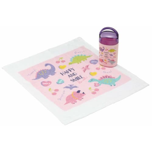 Skater wet towel set with case wet towel Happy & Smile 32ÁE0.5cm OA5
