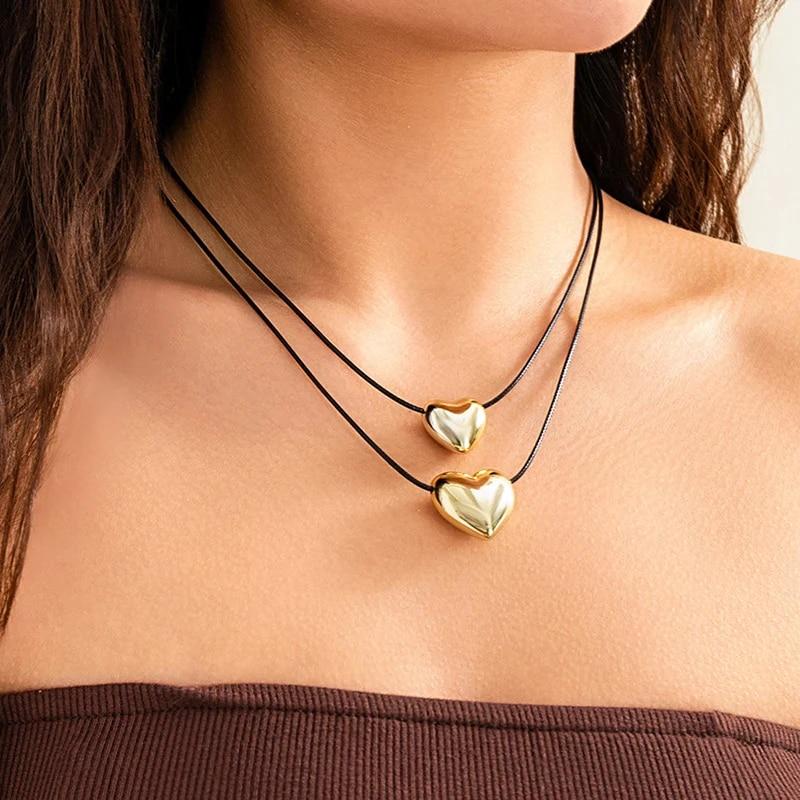 Trend Wedding Party Jewelry Long Black Ribbon Choker Necklace For Women Elegant White Imitation Pearl Beach Vacation Necklaces