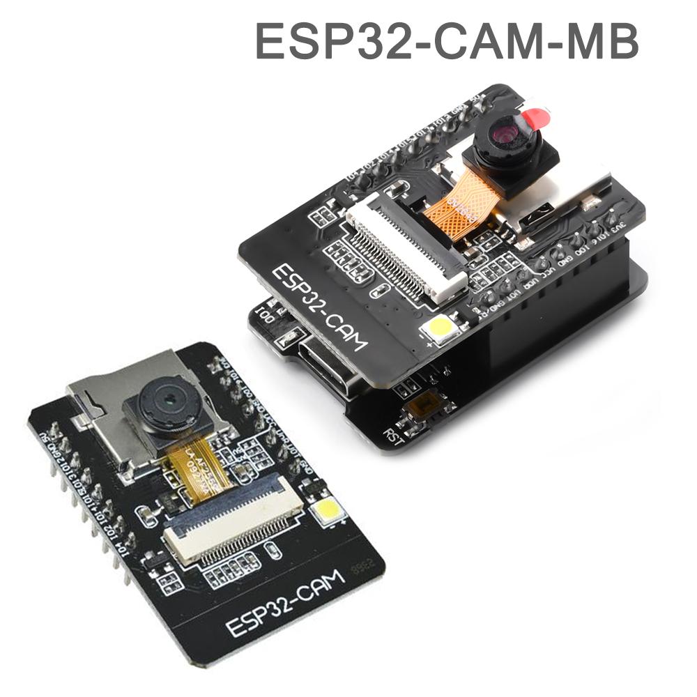 ESP ESP32 CAM-MB Плата разработки Wifi Bluetooth Модуль камеры OV2640 Модуль программирования через последовательный порт USB-Serial CH340G