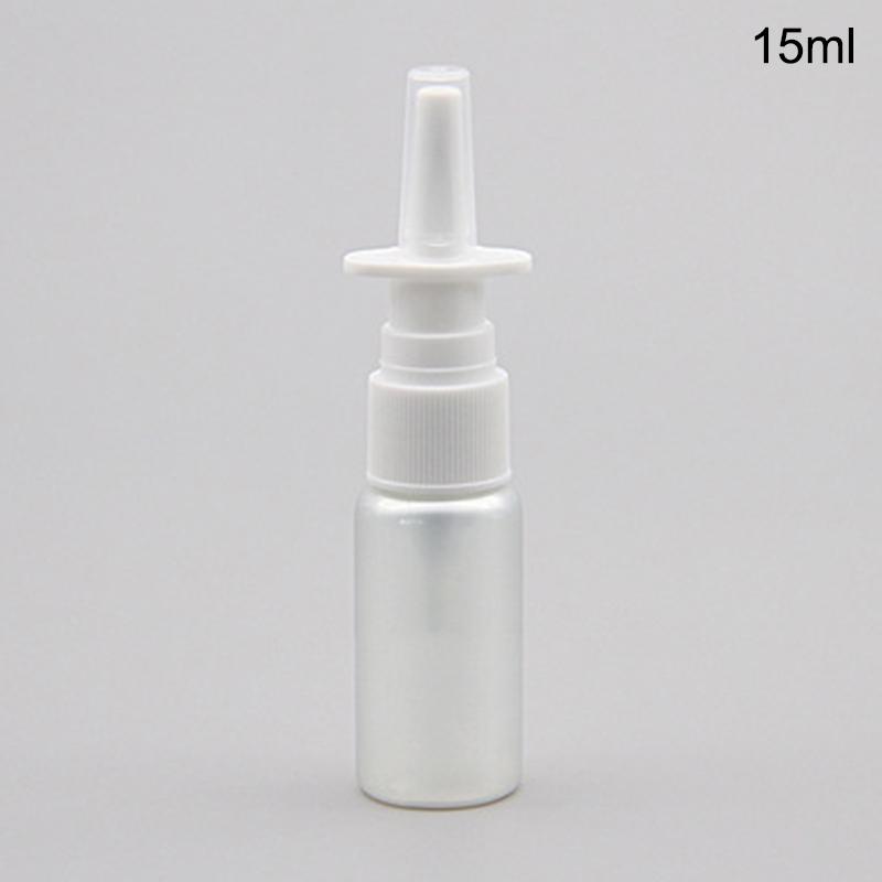15Ml Plastic Empty Refillable Nasal Spray Bottle Mist Sprayers Atomizers Makeup Container For Travel Outdoor Oral Spray Bottle