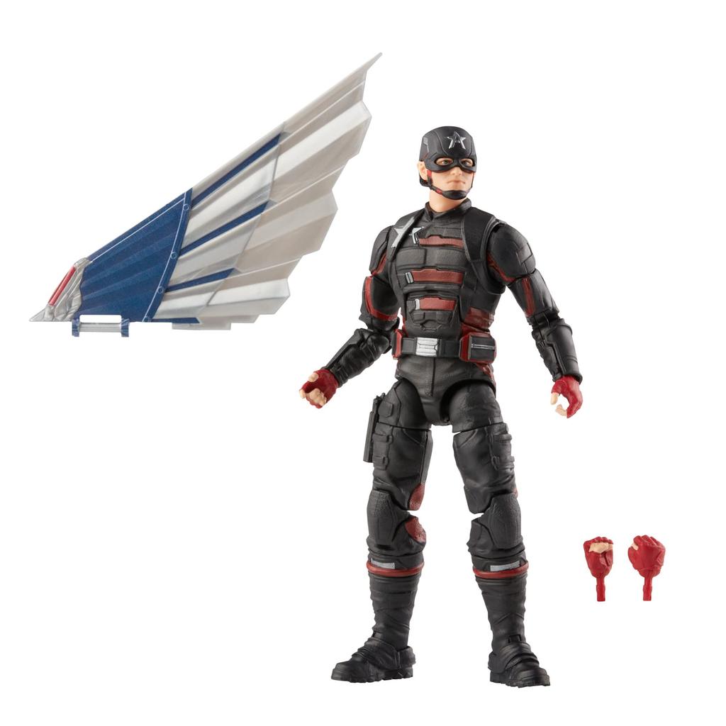 Hasbro Marvel Legends Series Falcon & Winter Soldier U.S. Agent 6-Inch Action Figure F0246, Authentic, with Build-A-Figure Parts