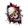 Mdikawe Skeleton Head Sticker, American Skull Car Sticker | Skeleton Head Decal for Truck