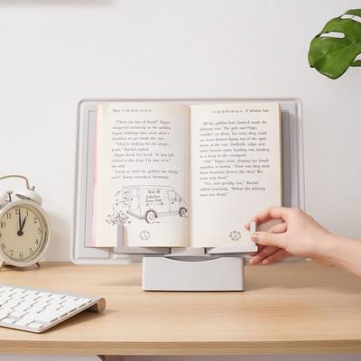JIELISI Подставка-держатель для книг Портативная Многофункциональная Магнитная Белая доска Бумажный планшет Подставка для книг Чтение с ручкой