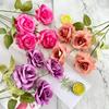 Artificial Rose Flower Wedding Hotel Restaurant Decoration Ornament Desktop