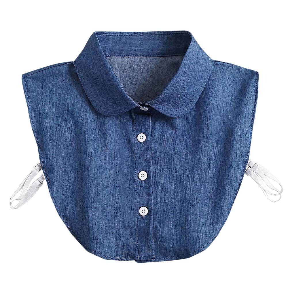 Fashion Cotton Classic Shirt Fake Collar Lapel Clothes Accessories Blouse False Collar