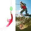 Swivel Feather Hook Fishskin String Hooks Mackerel Pesca Fish Tackle Fishing Lures Sea Bait