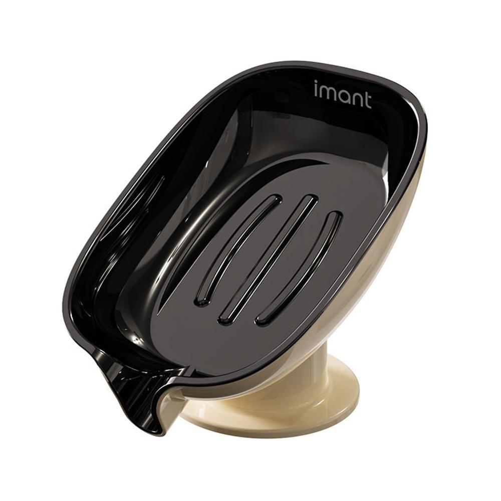 Пластиковая присоска мыльница со сливом воды многофункциональная сливная мыльница кухонный контейнер для губки принадлежности для ванной комнаты