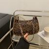 Design Bag Popular Fashion Shoulder Armpit Bag Trendy Fashion Leopard Print Handheld Women'S Bag