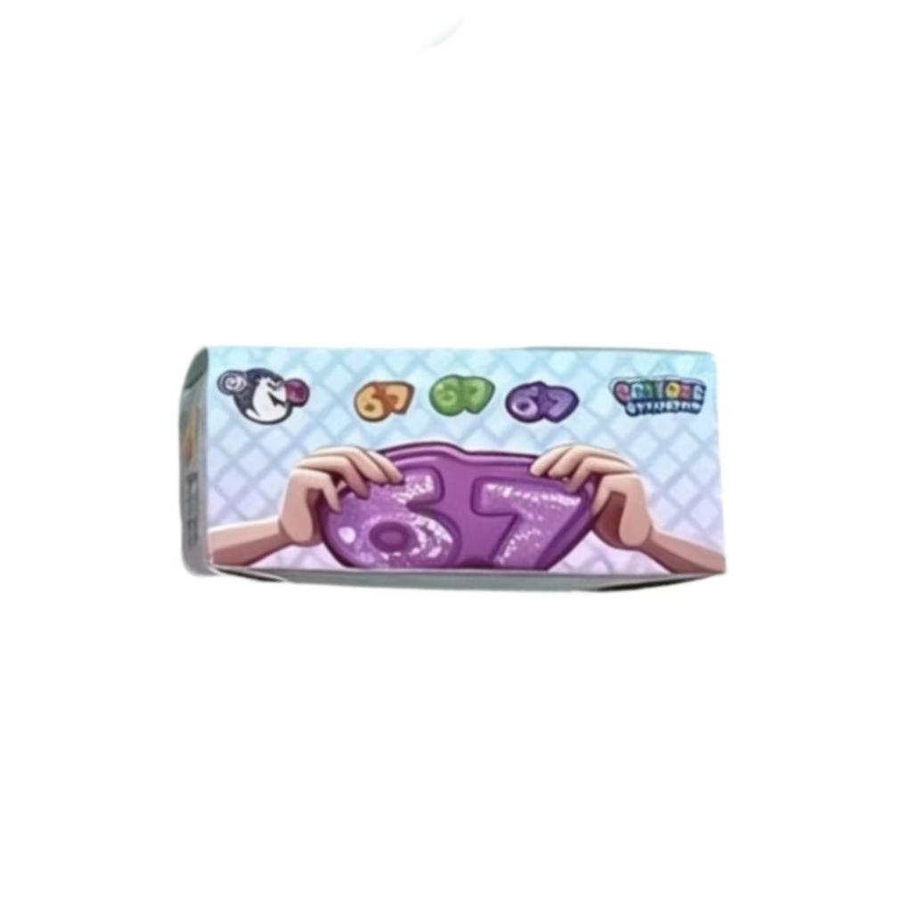 Вирусная игрушка-сквиши из мальтозы и муки 6&7, Игрушка-антистресс с медленным отскоком, Сжималка, Фиджет, Игрушка для снятия напряжения