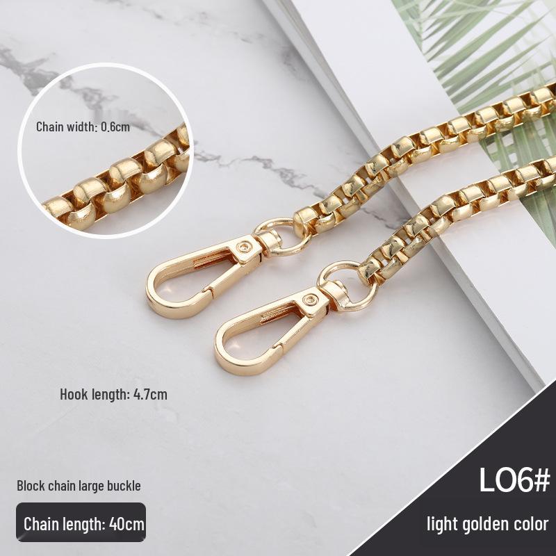 Металлические цепочки для сумок премиум-класса в разных стилях - Продаются отдельно