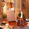 Goose Outfit for 23'' H Cement Plastic Goose Statue Halloween Goose Clothes Accessories for Outdoor Patio Yard Lawn Decor
