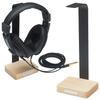 SOUND WARRIOR Premium Wooden Headphone Stand (Hard Maple) - Made In Japan | Fully Assembled Natural Wood Headphone Holder/Rack/Hanger (SWA-HPS-HM)