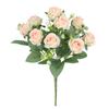Simulation Roses Artificial Flowers Bouquet Wedding Party Home Decorations Photography Props