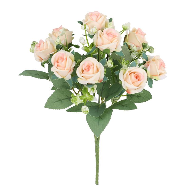 Simulation Roses Artificial Flowers Bouquet Wedding Party Home Decorations Photography Props