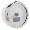 85mm 3.35in GPS Speedometer 0‑160MPH 0‑240KM H LCD Screen IP67 Waterproof Universal for Cars Boats RVs DC9‑32VWhite