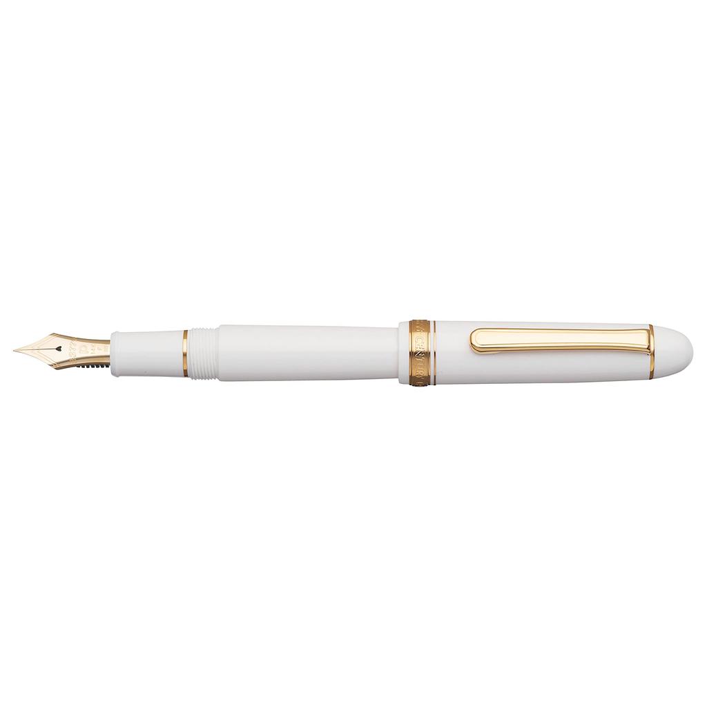 Platinum Fountain Pen Fountain Pen Century Chenonceau White Extra Thick #3776 PNB-15000#2-5