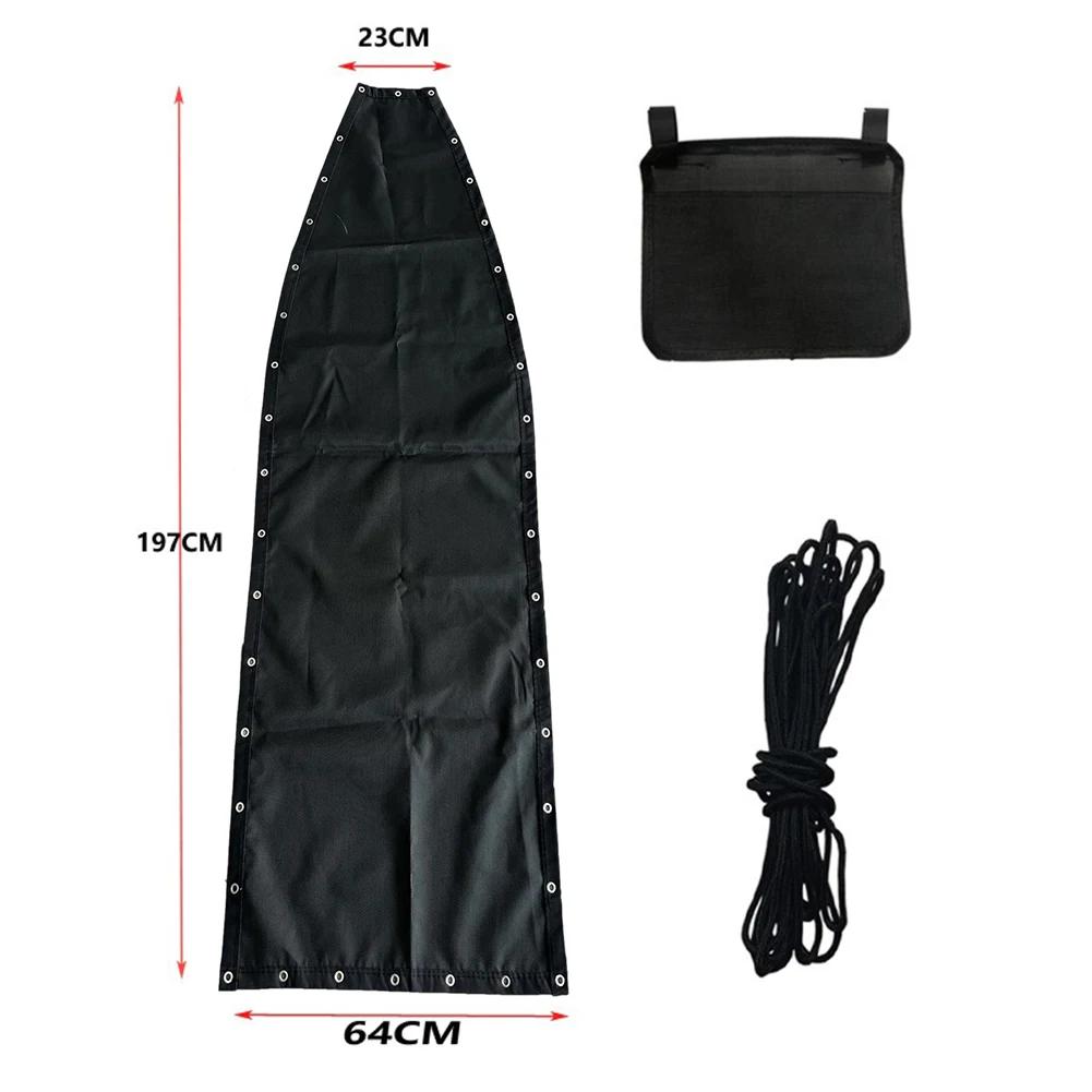 Черная сменная ткань для сиденья для тканевого подвесного кресла-качели Чехол для подвесного кресла-качели Улучшенный процесс легкой установки