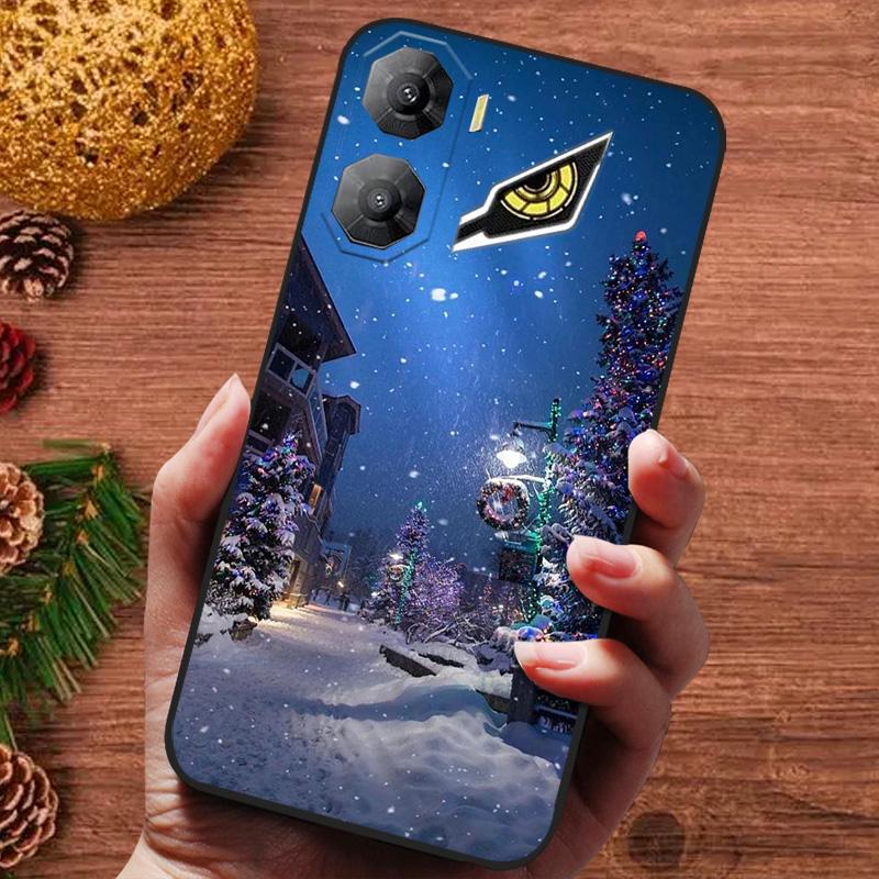 Рождественская Расписная Крышка Для ZTE Nubia Neo 3 4G Neo3 GT 5G Чехол Силиконовый Мягкий Fundas Чехол Для Телефона Для Nubia Neo 3 3GT Capa NEO3
