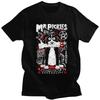 Cartoon Mr Pickles T Shirt Men Soft Collie Dog T-shirt O-neck Short Sleeved Funny Tv Adult Adultswim Mature Dog Evil Satan