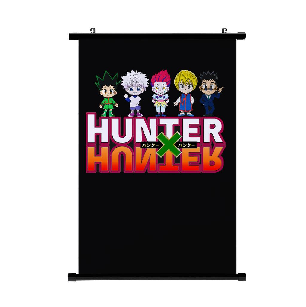 HUNTER X HUNTER Картина Свиток Постер Гон Фрикс Киллуа Хисока Домашний Декор Подвесная Картина Мальчики Девочки Свиток Постер