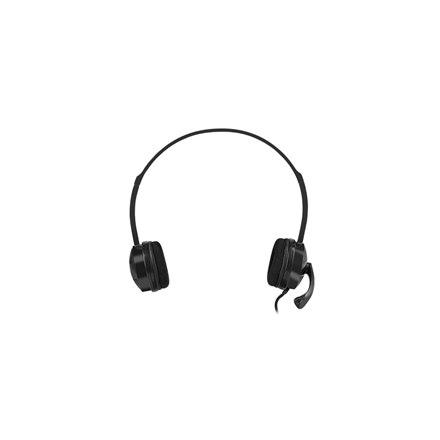 Natec | Canary Go | Headset | Wired | On-Ear | Microphone | Noise canceling | Black