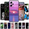 Чехол для Xiaomi Redmi Note 12 Pro 5G, Мягкий силикон, Ударопрочный ТПУ, Funda для Redmi Note 12 Pro 5G NFC, Защитный Capa