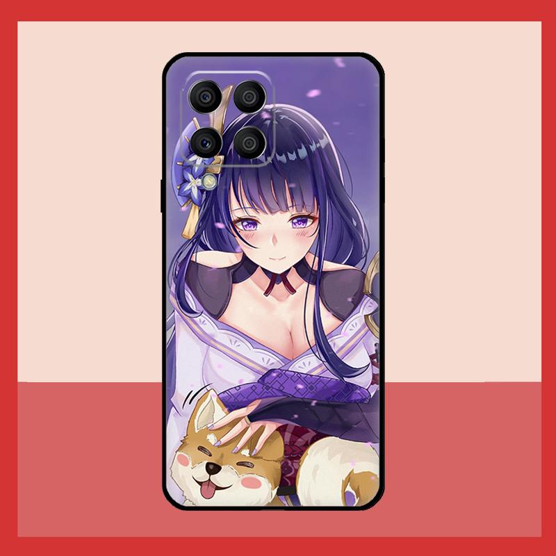 Genshin Impact Raiden Shogun Baal Case For Samsung Galaxy M56 M12 M06 M32 M52 M35 M55 M15 M11 M13 M14 M16 M36 M31 M53 M34 M54
