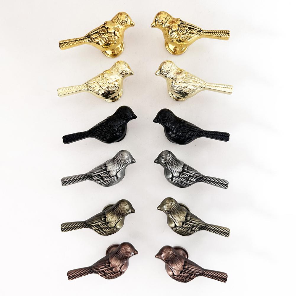 Ручка для шкафа Ручка в форме птицы Ручки для ящиков Ручки для дверей шкафа из цинкового сплава Ручка для ящика Фурнитура для мебели