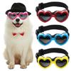 UV Protection Puppy Eyeglasses Heart-shaped Dog Goggles Fashion Dog Eyewear Glasses Pet Supplies