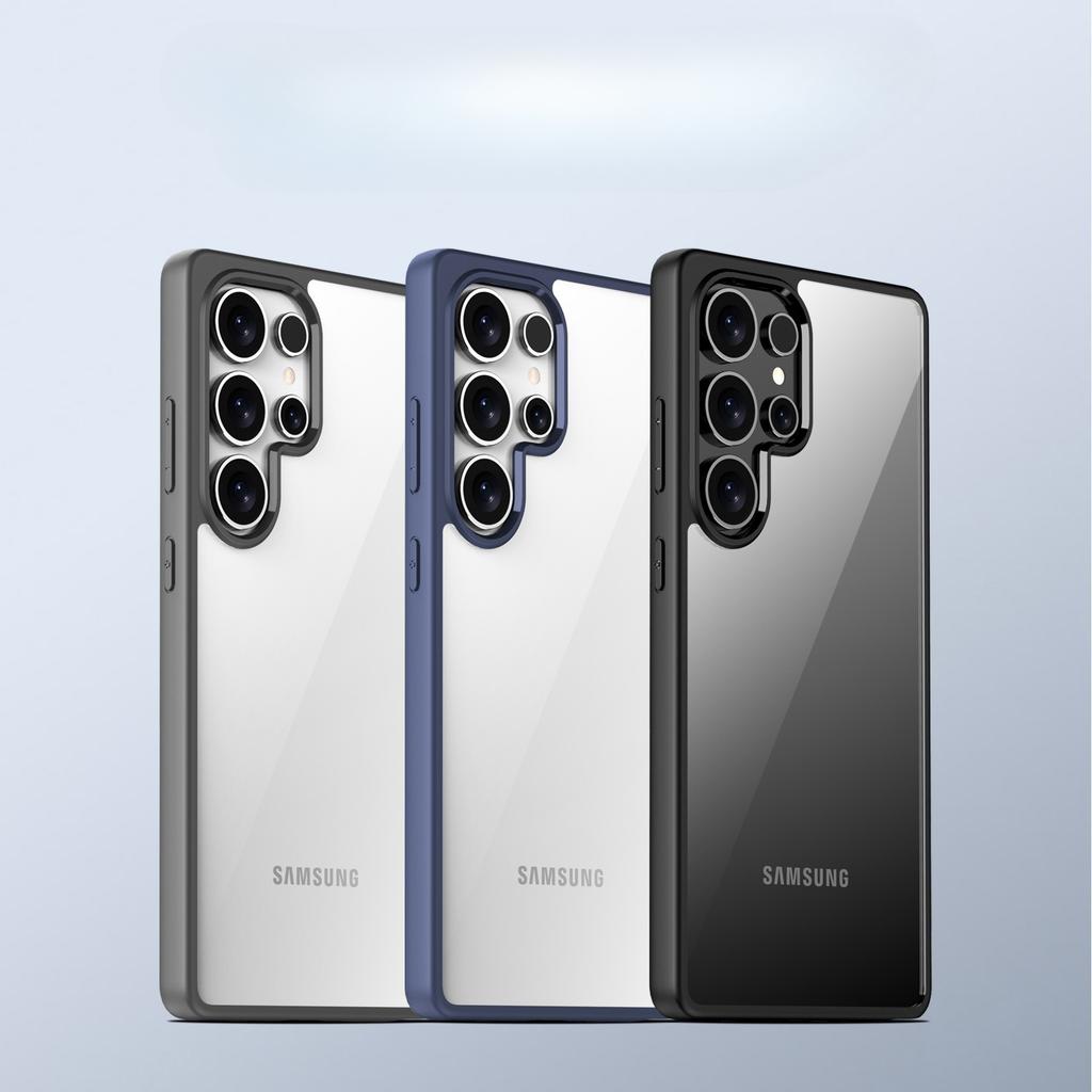 Подходит для чехла для мобильного телефона Samsung Galaxy S25 Ultra Новый S25 Прозрачный защитный чехол S25plu Противоударный